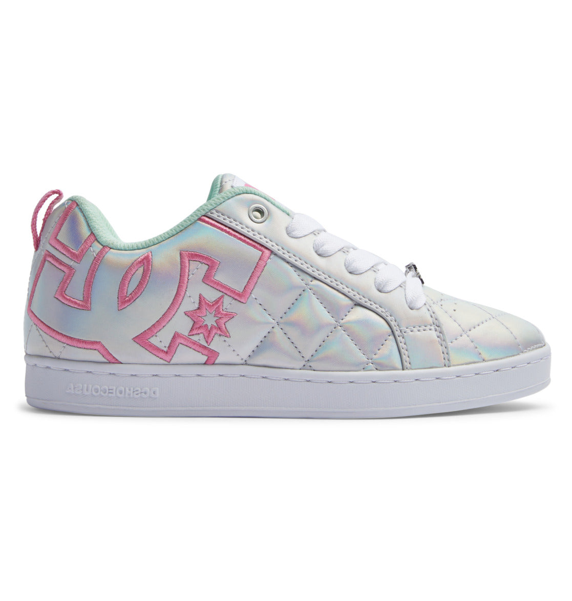 White/Metallic Silver/Pink (wmp)